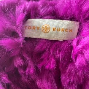 Tory Burch Rabbit Fur Scarf